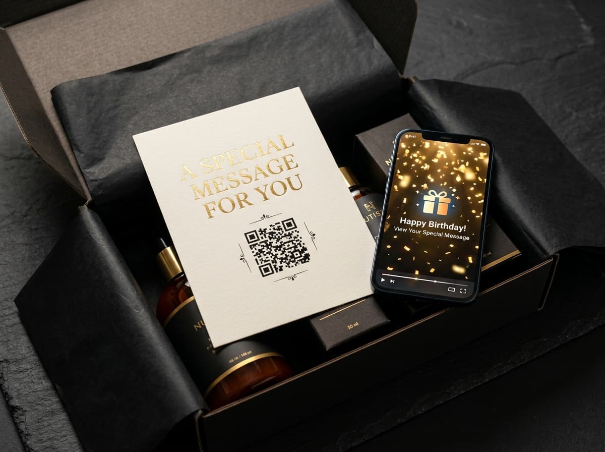 QR Code Video Gift Experience