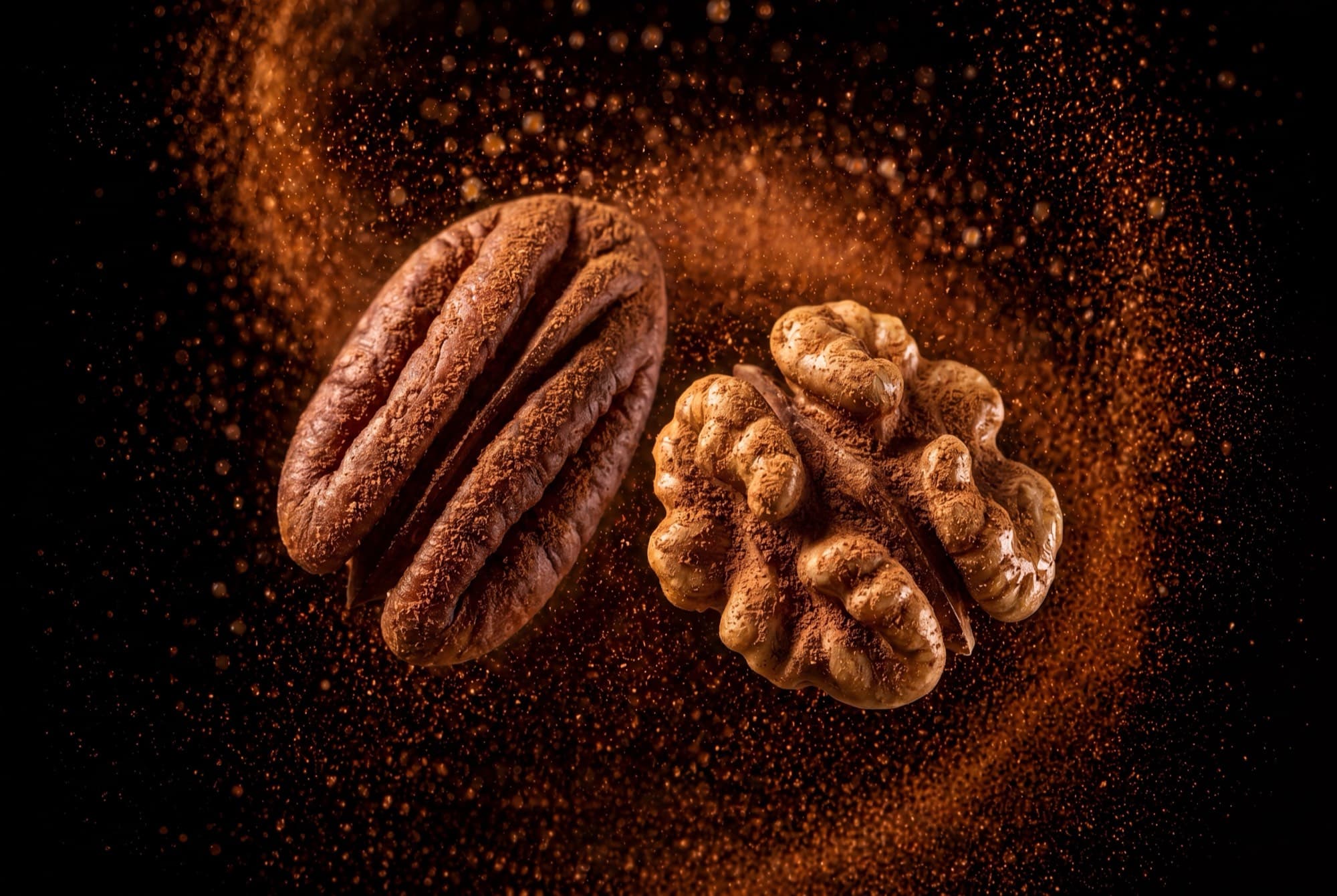 Nutistry hero 1 — premium flavoured nuts, roasted in London